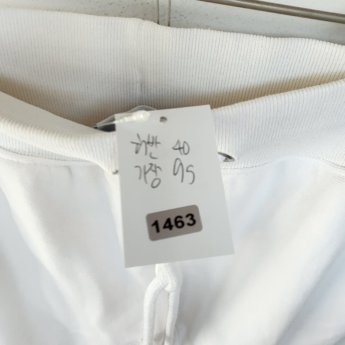 챔피온 화이트 트레이닝 바지 상품이미지10