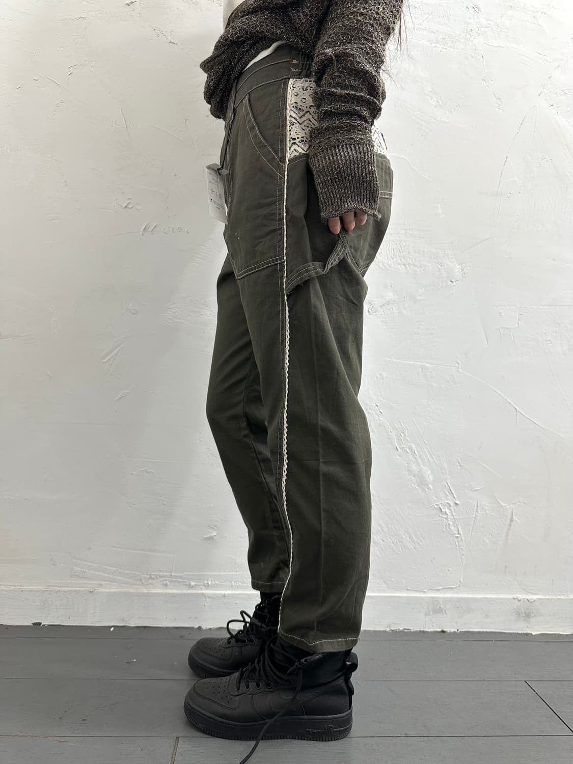 estacot mori lace detail pants 상품이미지4