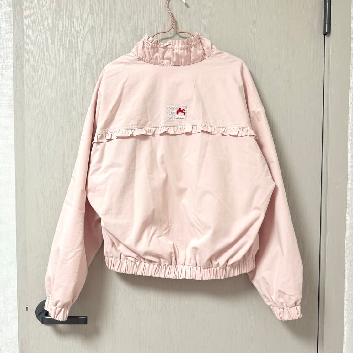 [새상품] 쎄무아듀 리본 프릴 자켓 상품이미지3