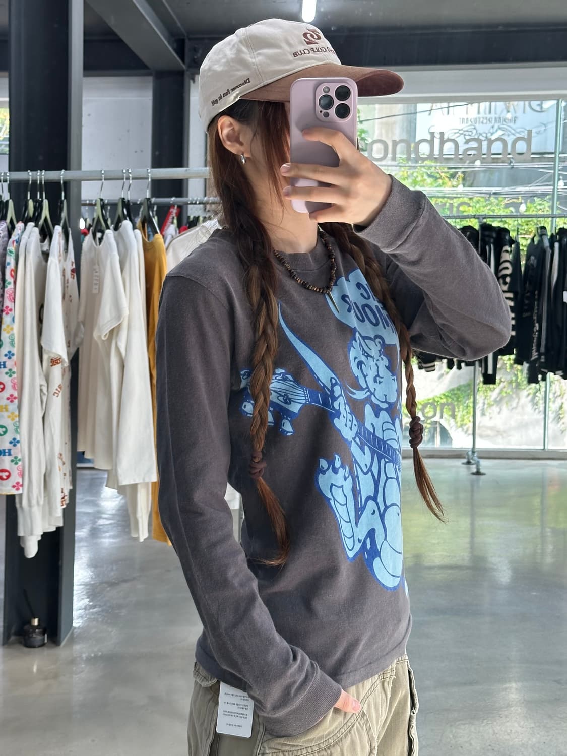 히스테릭글래머 롱슬리브긴팔티 상품이미지2