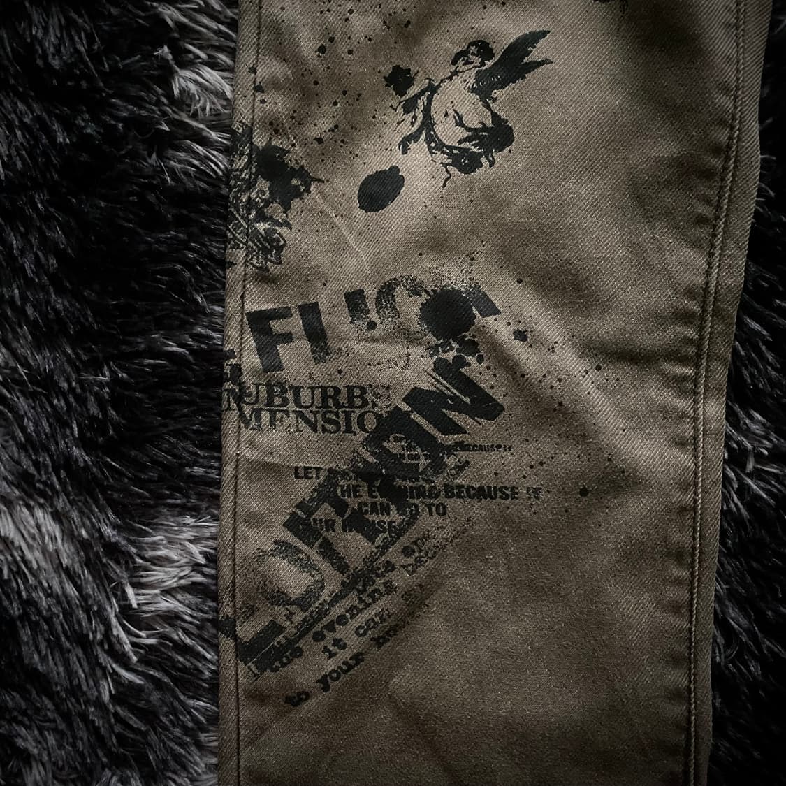 Semantic Design lettering pants 상품이미지2