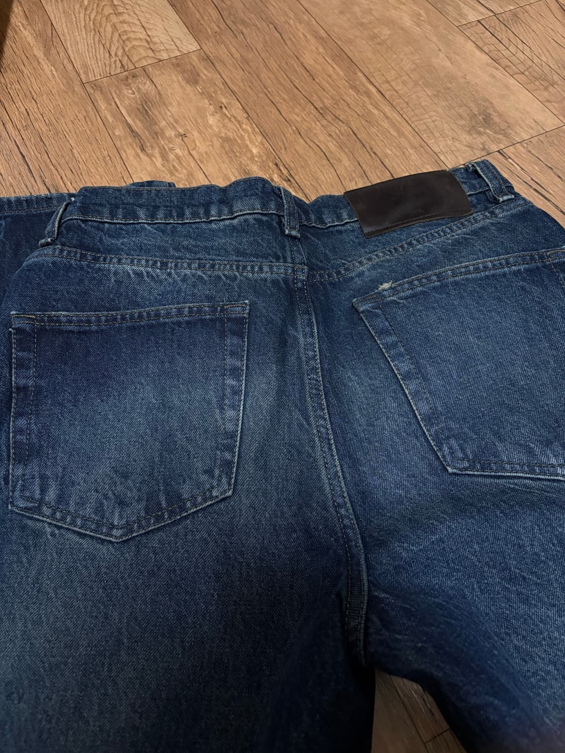 자라 디스트레스드 스트레이트 데님 상품이미지5