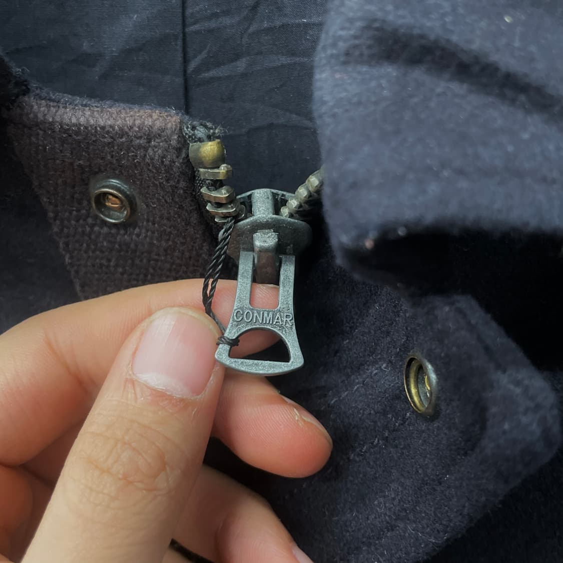 폴로 진스 컴퍼니 MSC 디어 클럽 패치 집업 모직 자켓 N298 상품이미지6