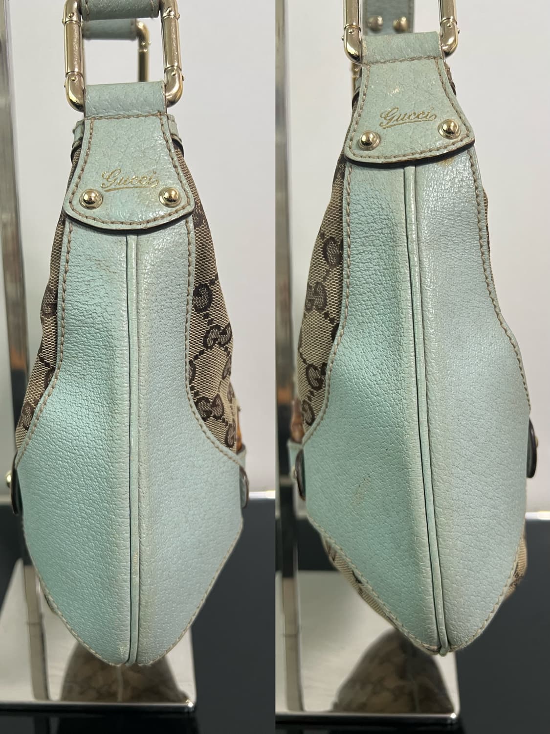 구찌 뱀부 아말피 숄더백 상품이미지7