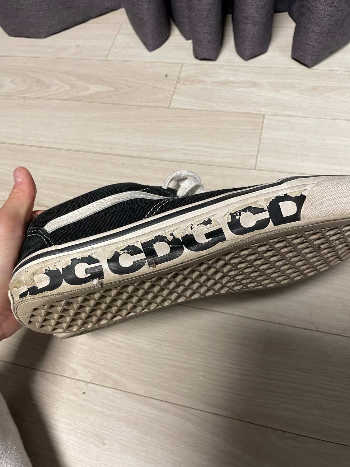 반스 CDG OTW 올드스쿨 블랙 270 상품이미지5