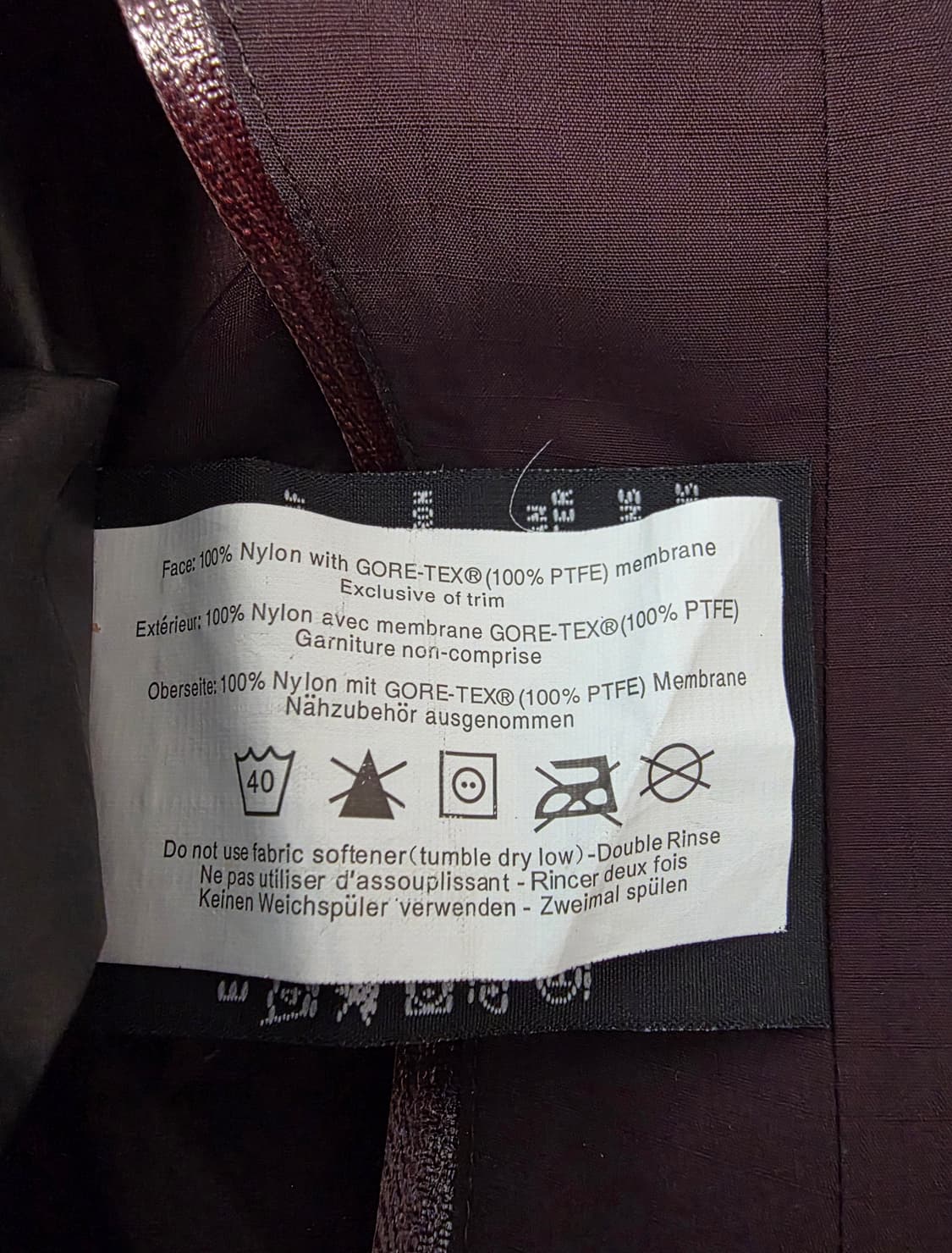 아크테릭스 여성용 베타 LT 버건디 S/P (일본판) 상품이미지9