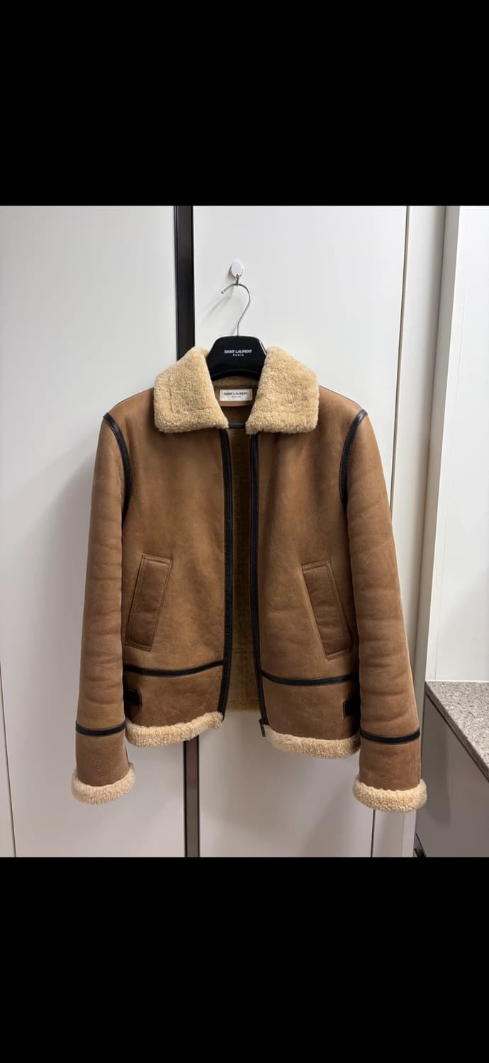 생로랑 남성 시어링 자켓 상품이미지1