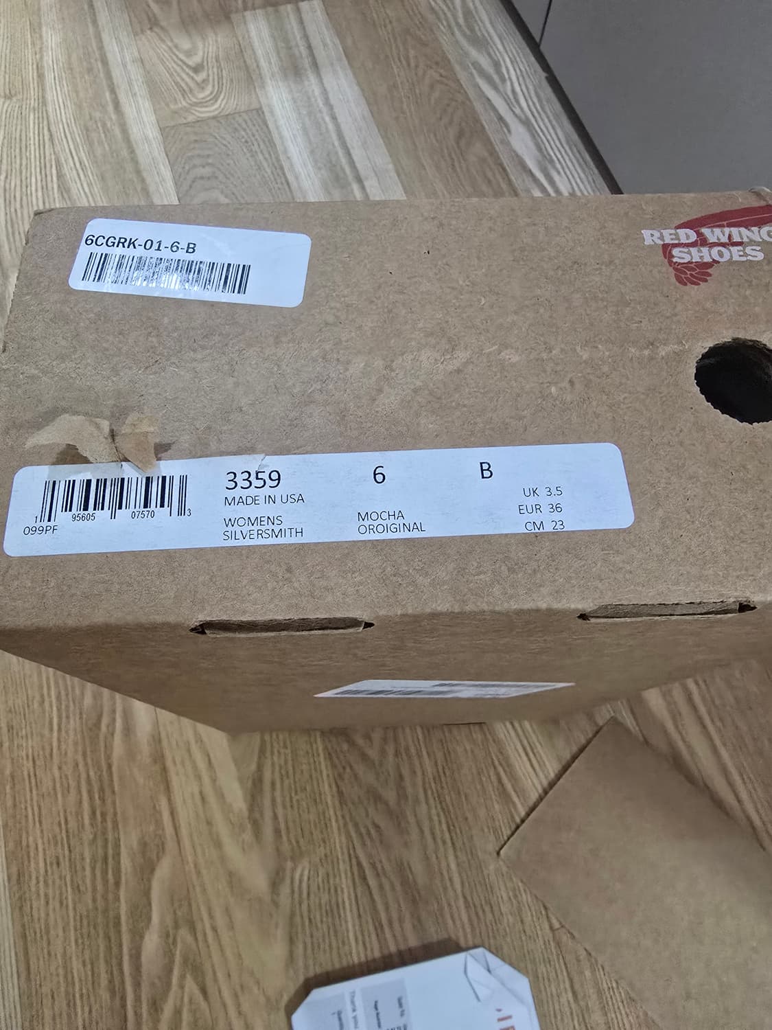 레드윙 부츠 실버스미스 [새상품] 6B사이즈 판매합니다. 상품이미지5
