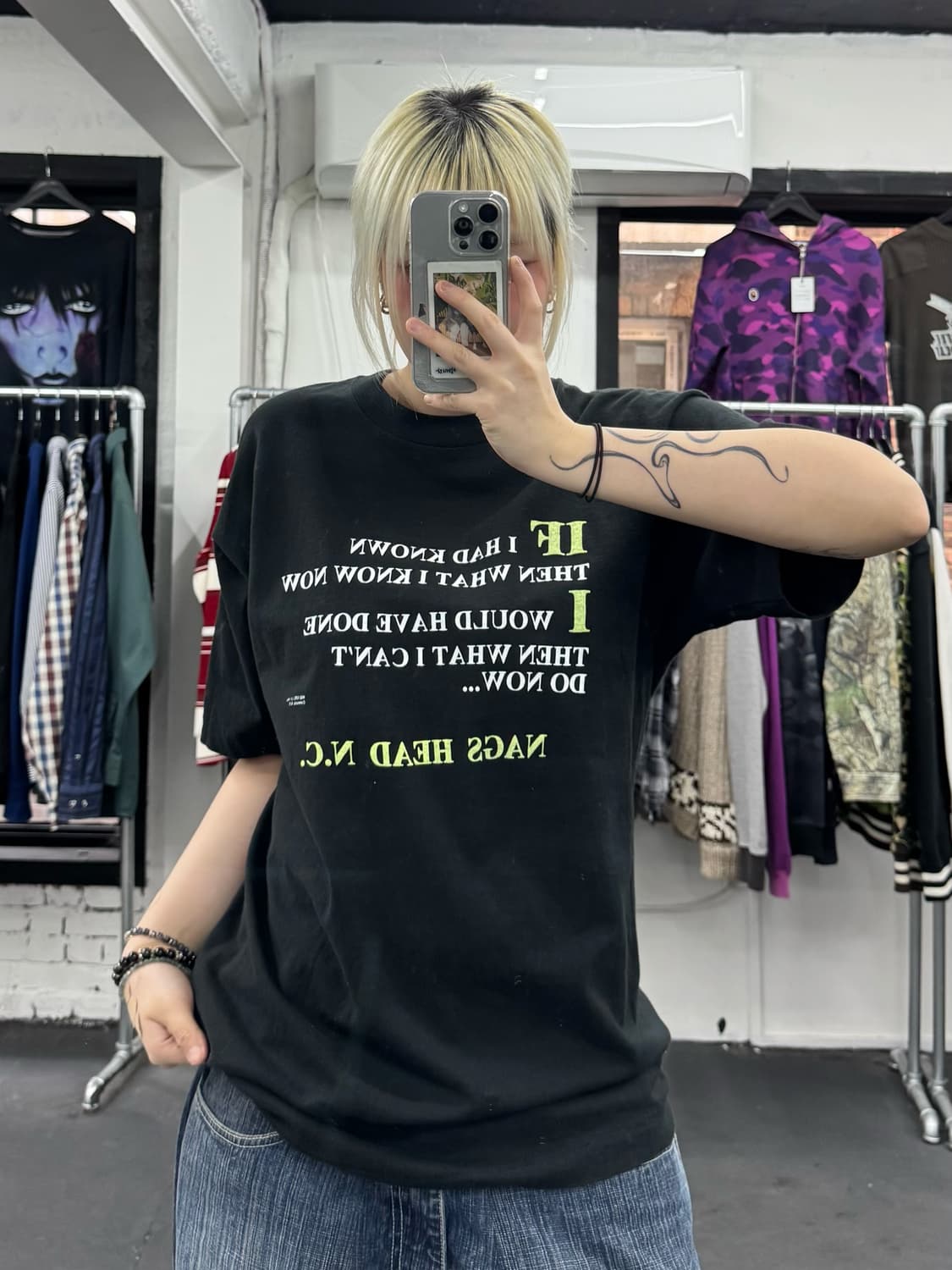 VTG Fruit of the room 텍스트 티셔츠 상품이미지3