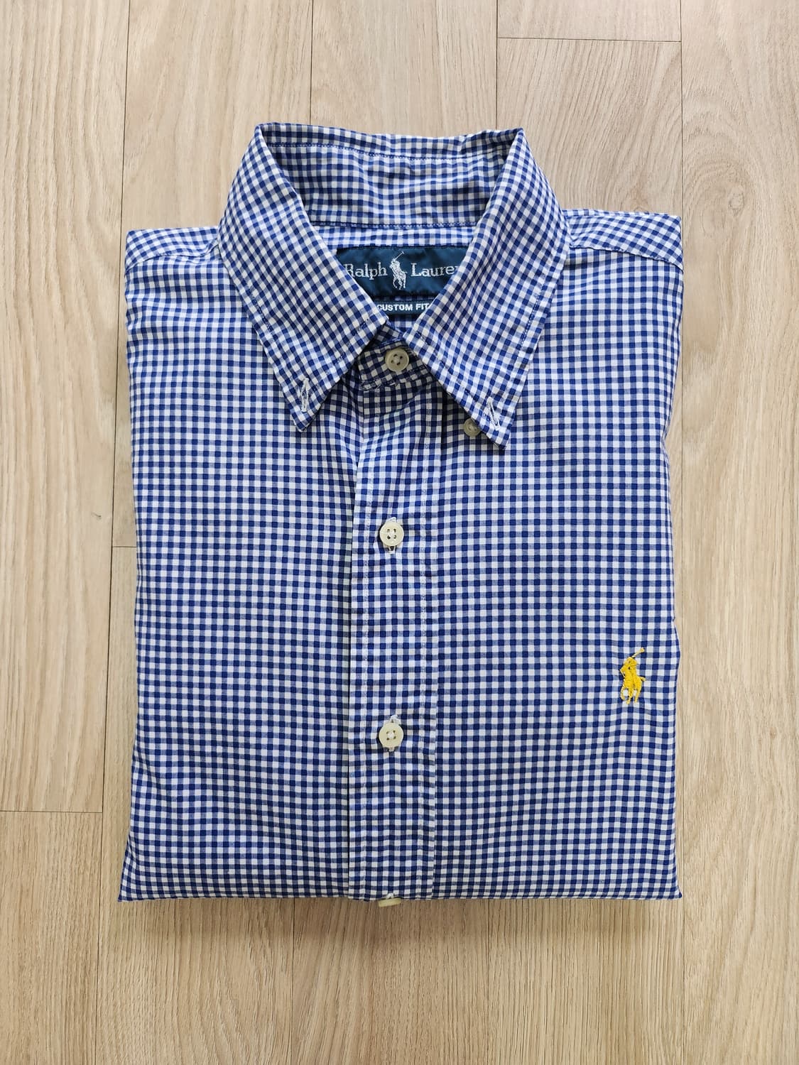 폴로랄프로렌 깅엄체크셔츠 (M 상품이미지1