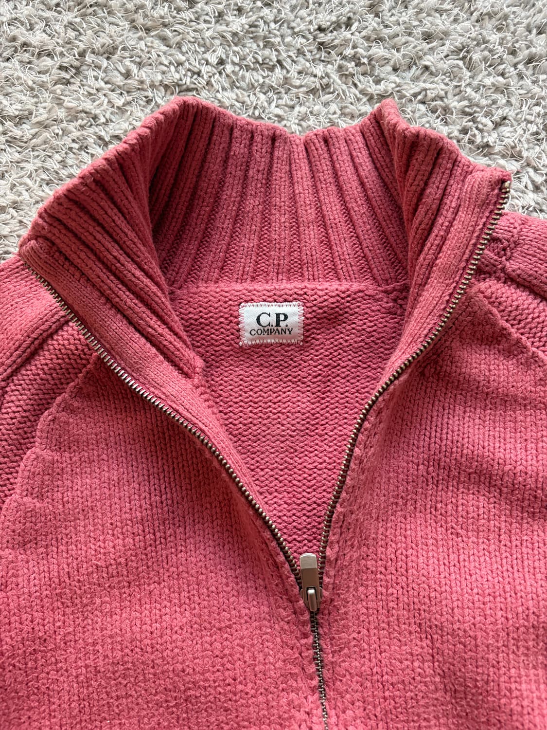 cp컴퍼니 니트집업 여성 100 상품이미지2