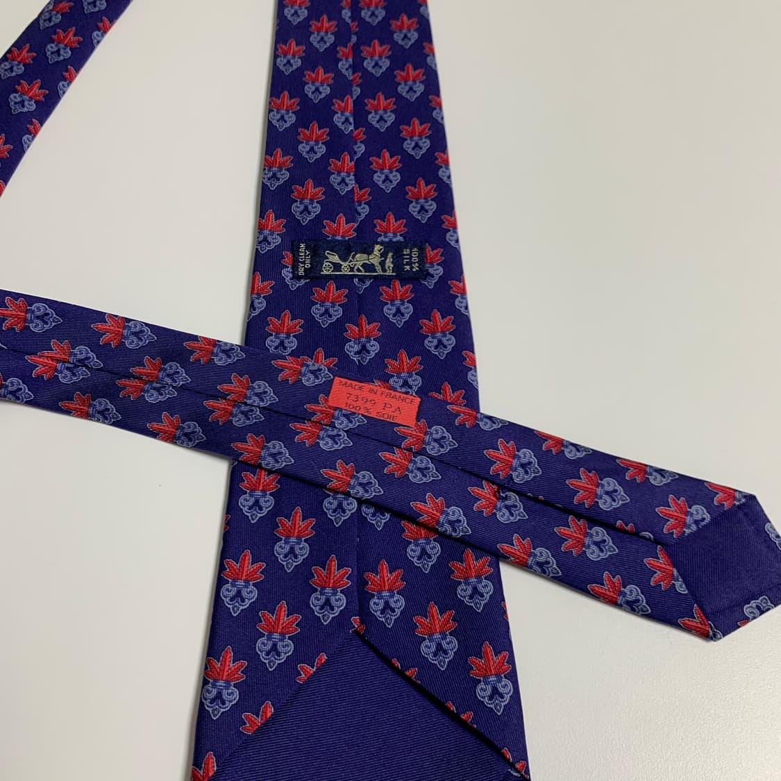 에르메스(HERMES) 프랑스 100실크 명품넥타이 A+등급 8.5cm 상품이미지7