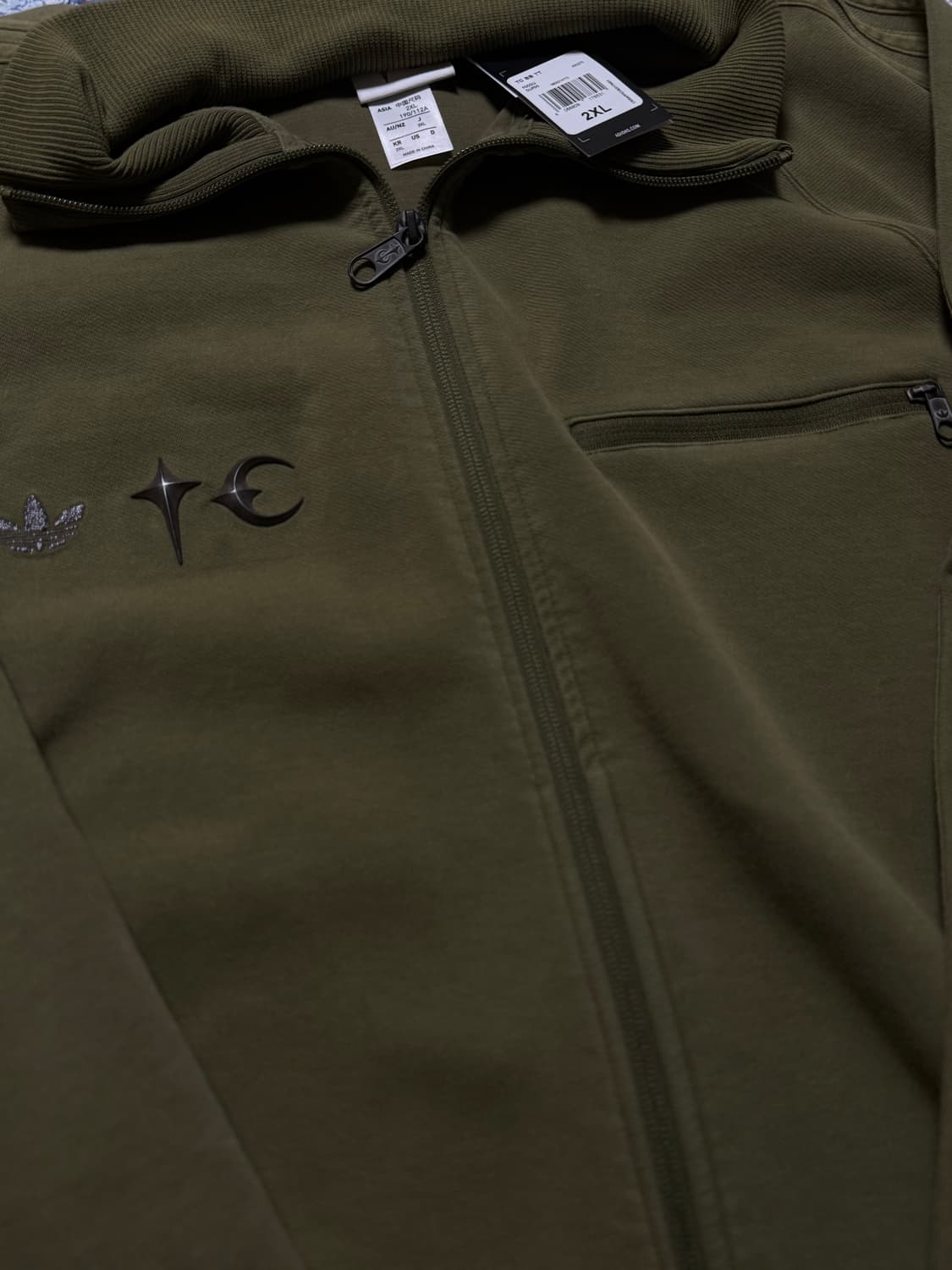 [XXL] 아디다스 떠그클럽 트랙탑 카키 상품이미지1