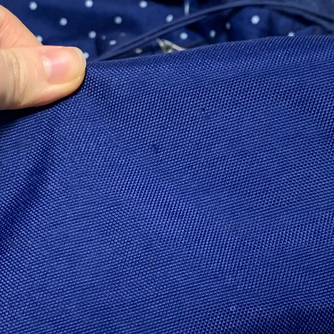 콜맨 네이비 도트 백팩 | 가방 일본 빈티지 하구미 모리걸 y2k 상품이미지3