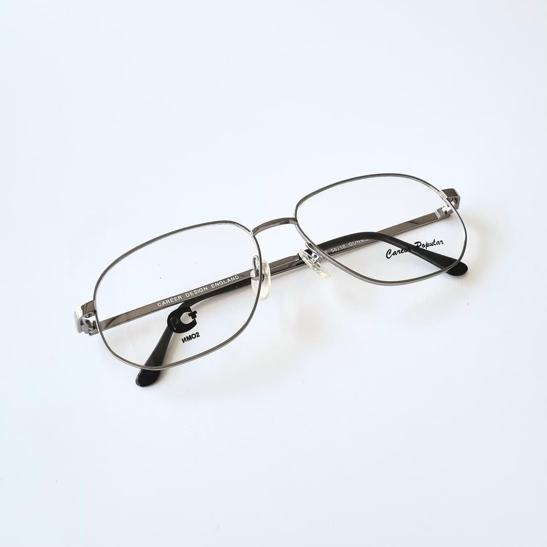 데드스탁 지적인 무드 클래식 실버 메탈 안경테 620 상품이미지1