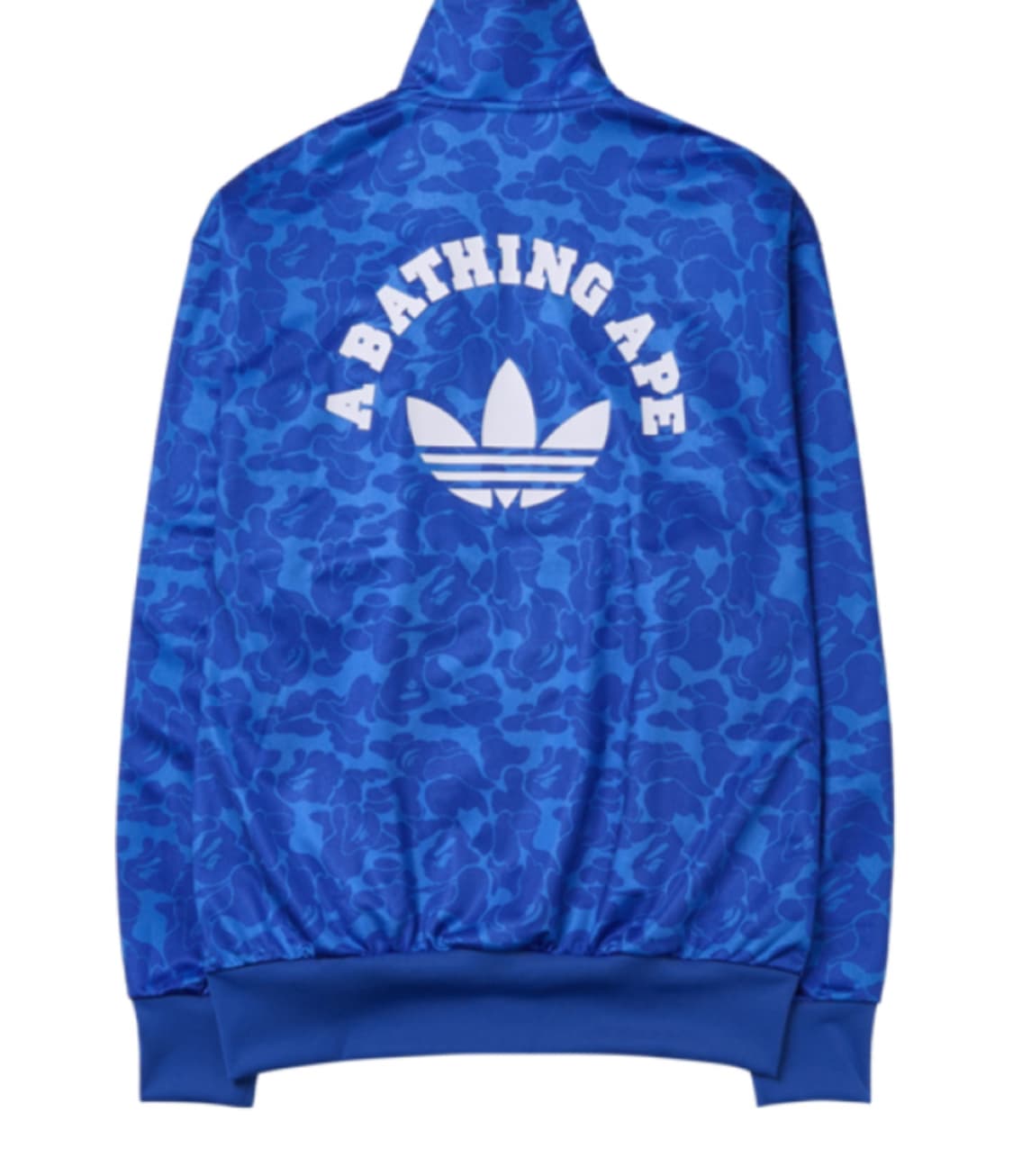 베이프X아디다스 트랙탑 블루 XL 상품이미지5