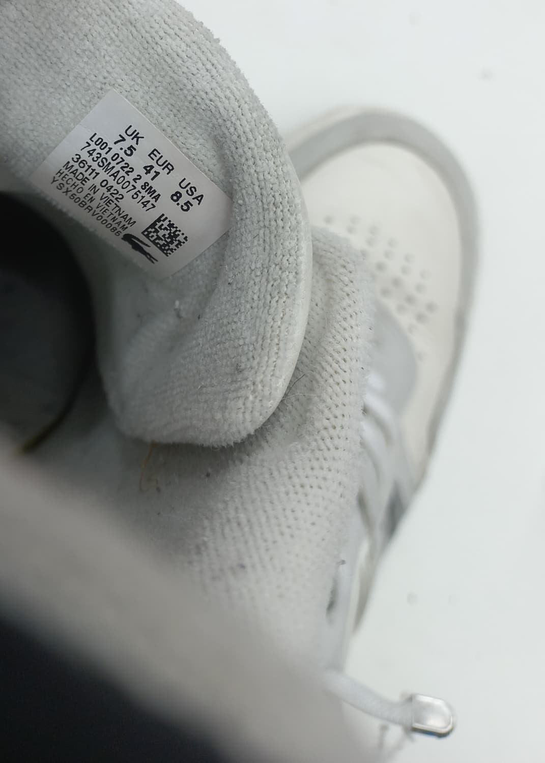 라코스테 L001 스니커즈 260mm 상품이미지2