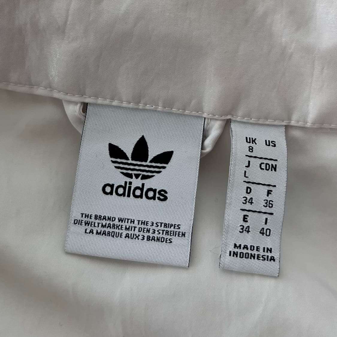 아디다스 루즈핏 화이트 유로파 바람막이 자켓 상품이미지7