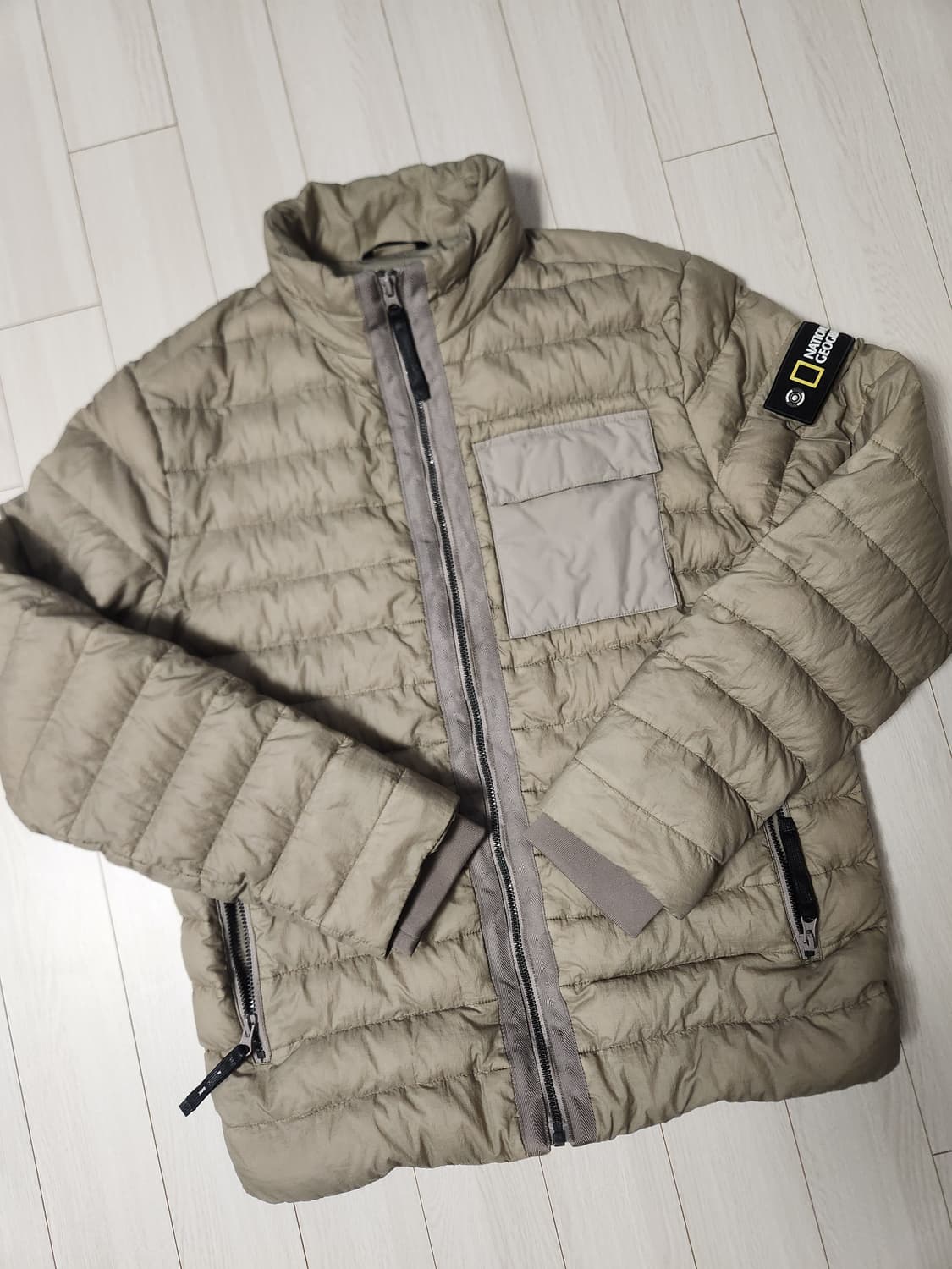 내셔널지오그래픽 파나로카 남성 라이트 구스 다운 점퍼 N194MDW010 상품이미지1