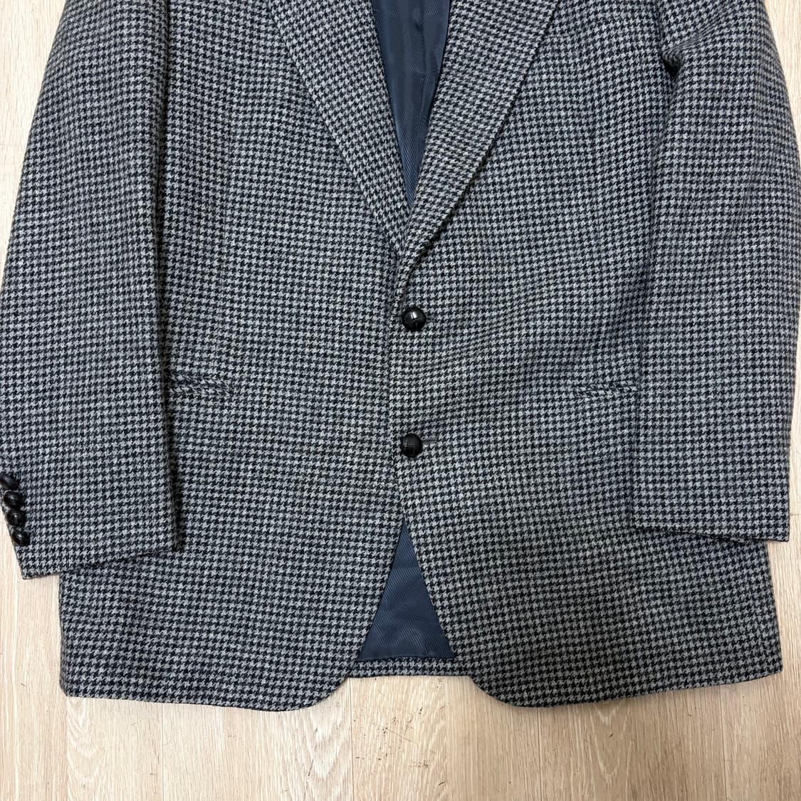 체스터필드 남성 울 싱글 정장 자켓 XL/105  상품이미지3