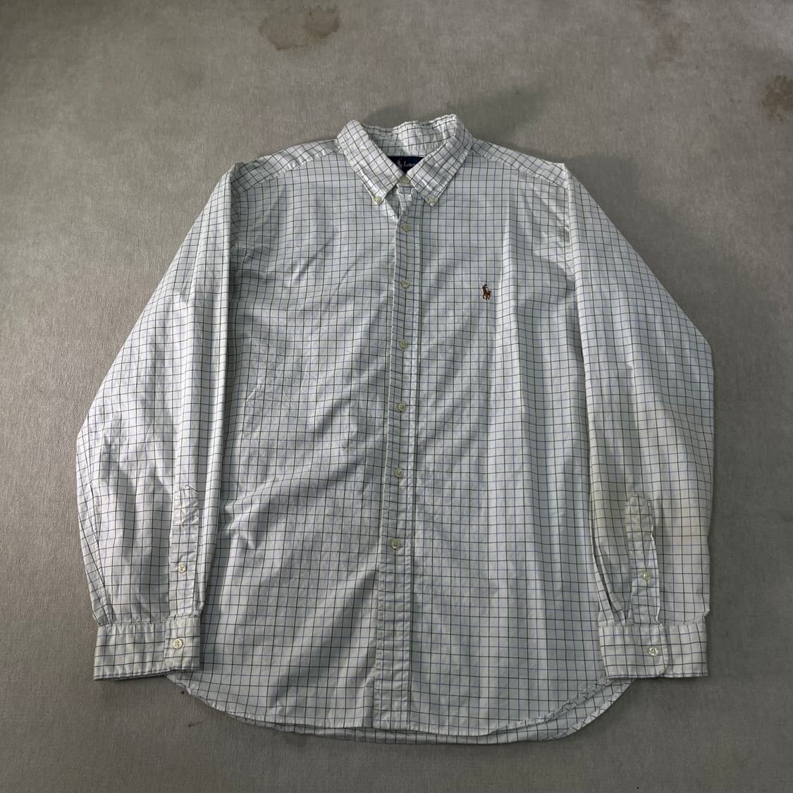 110 폴로랄프로렌 빈티지 체크 셔츠  상품이미지1