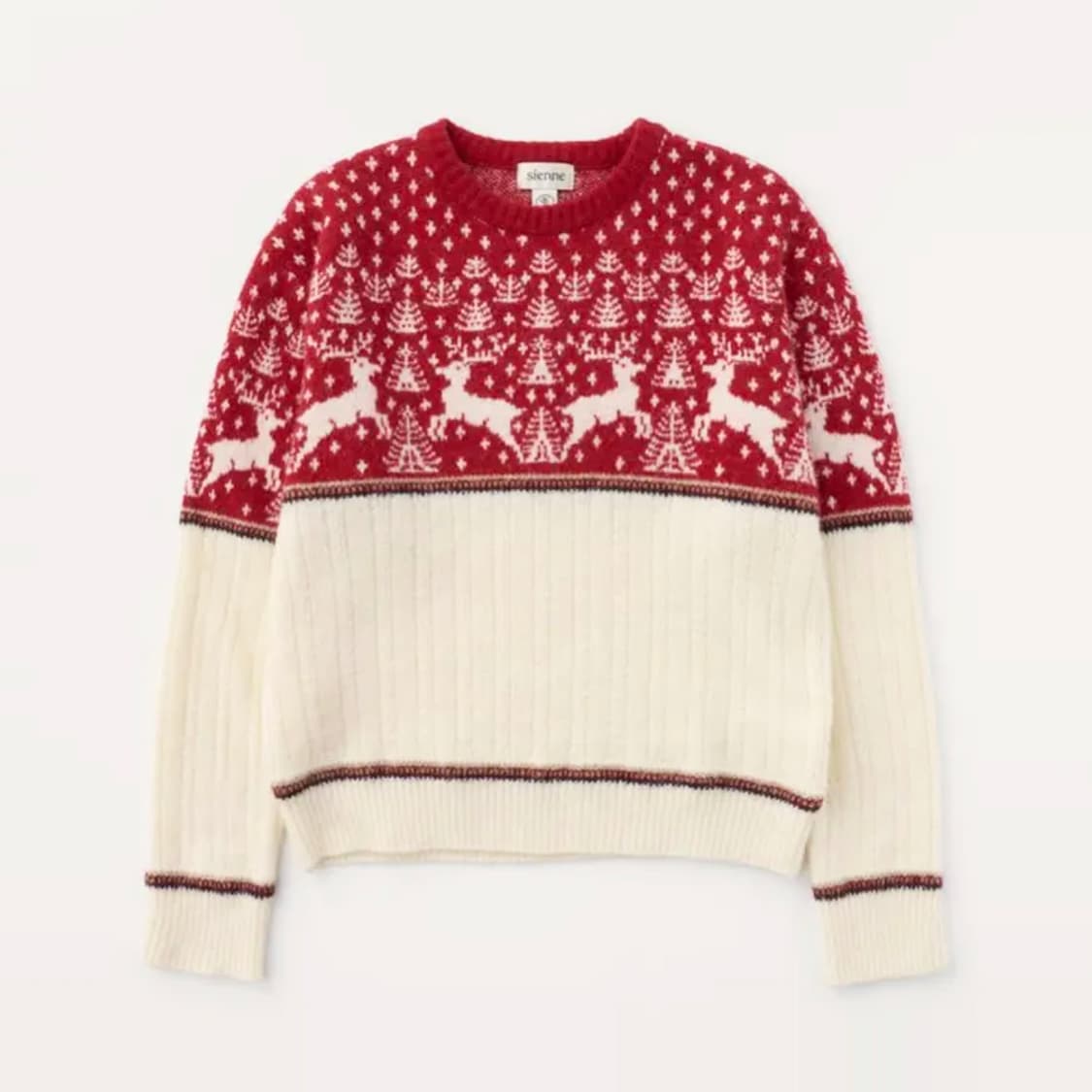 시엔느(SIENNE) 케빈 자카드니트 프리사이즈 상품이미지2