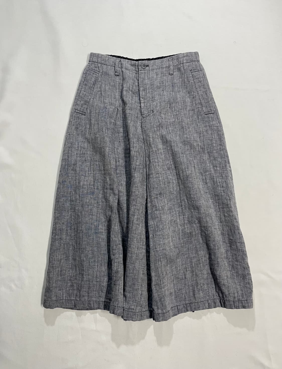 이세이미야케 플랜테이션 린넨 스커트 상품이미지1