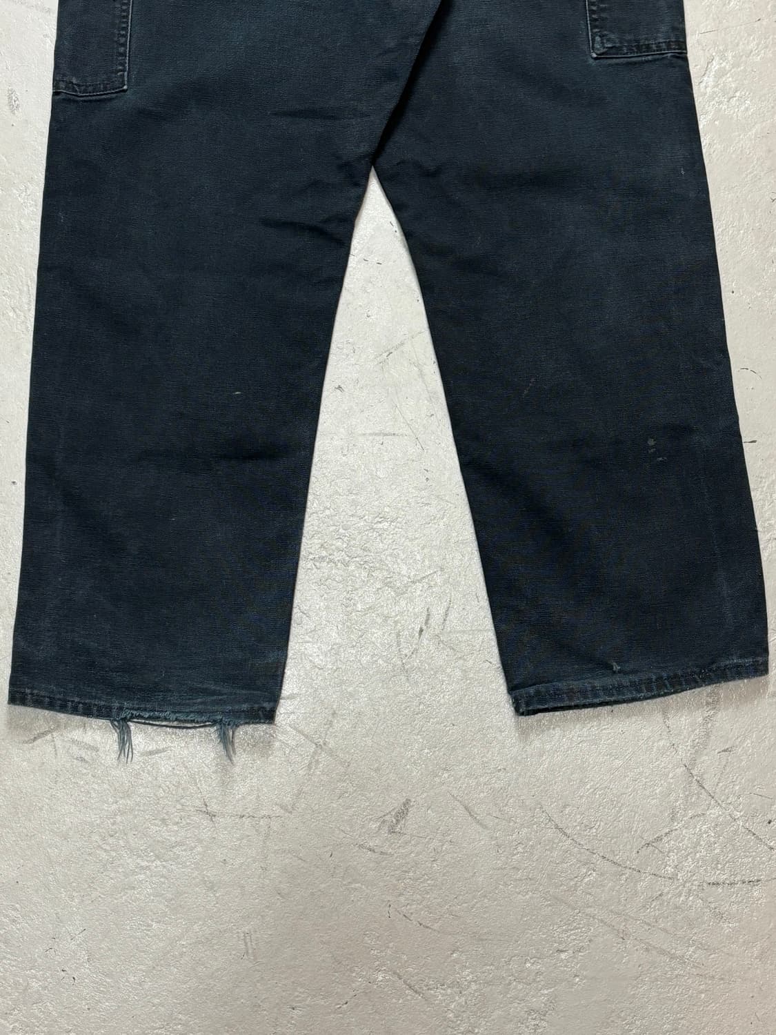 OG USA Made 칼하트 B01 더블니 블랙 칼하트 썩블니 카펜터 상품이미지8