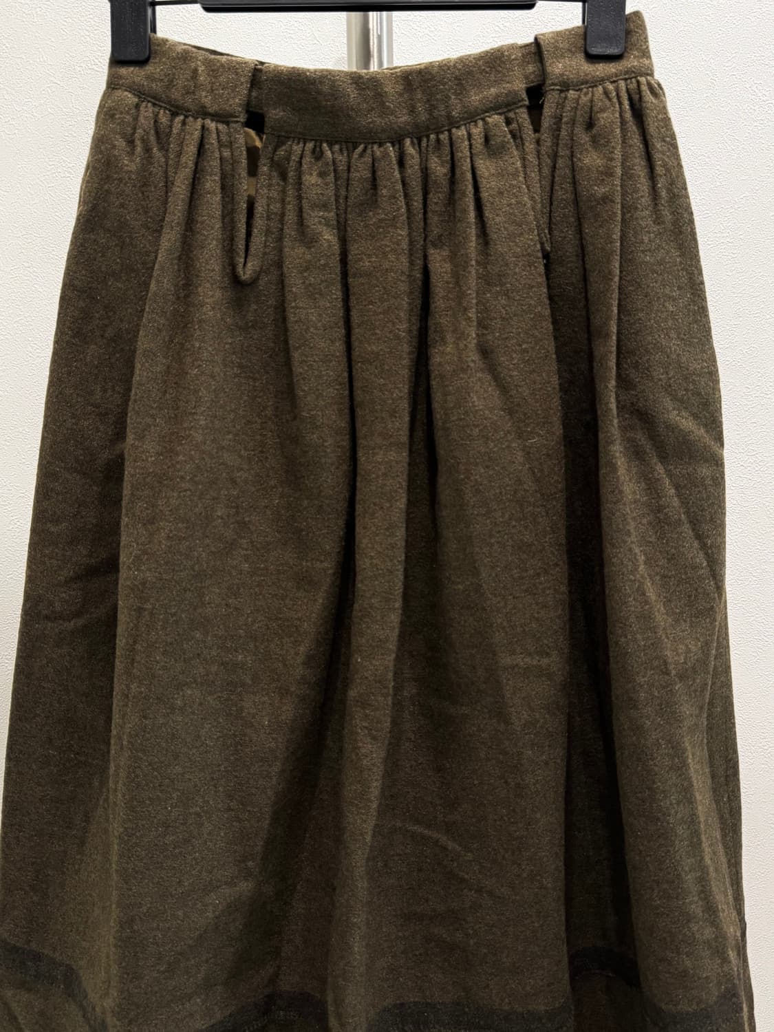 꼼데가르송 80s 울 큐프라 롱스커트 상품이미지5