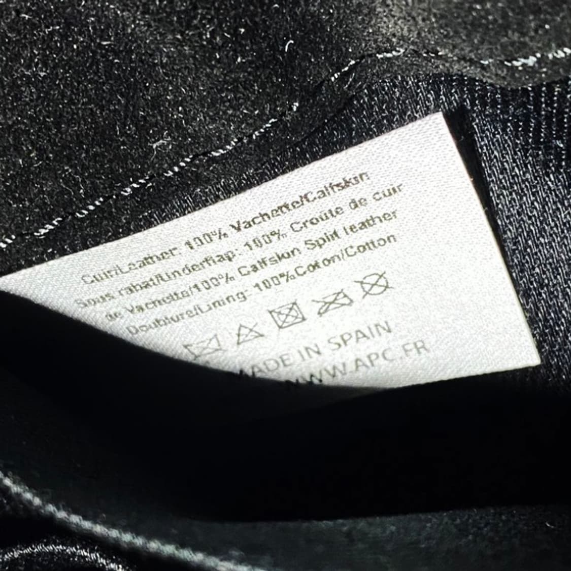 [정품] A.P.C 아페쎄 제네바 카프스킨 비즈니스 컴팩트 카드지갑 상품이미지8