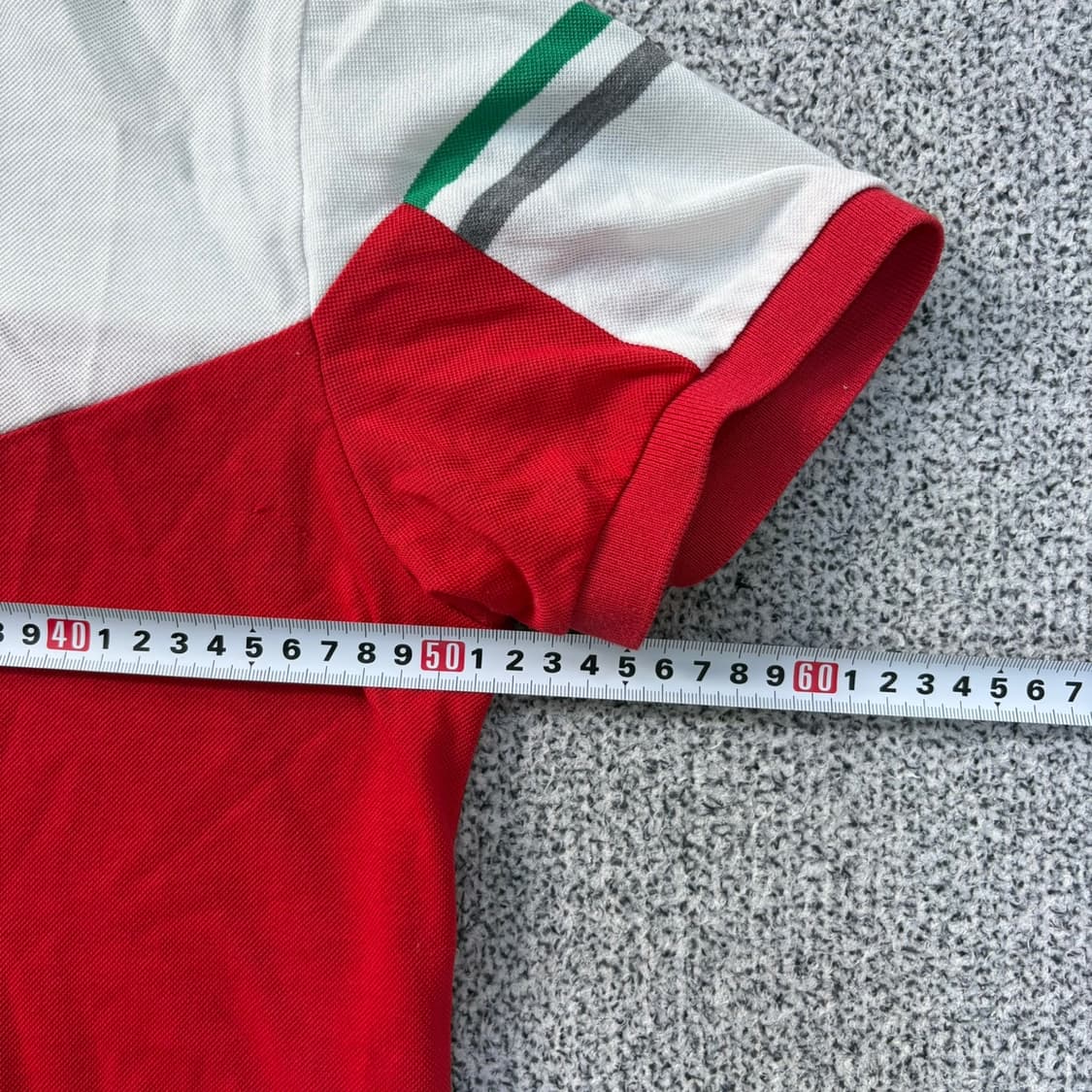 100 빈폴 골프 배색 카라 반팔티 0420J 상품이미지7