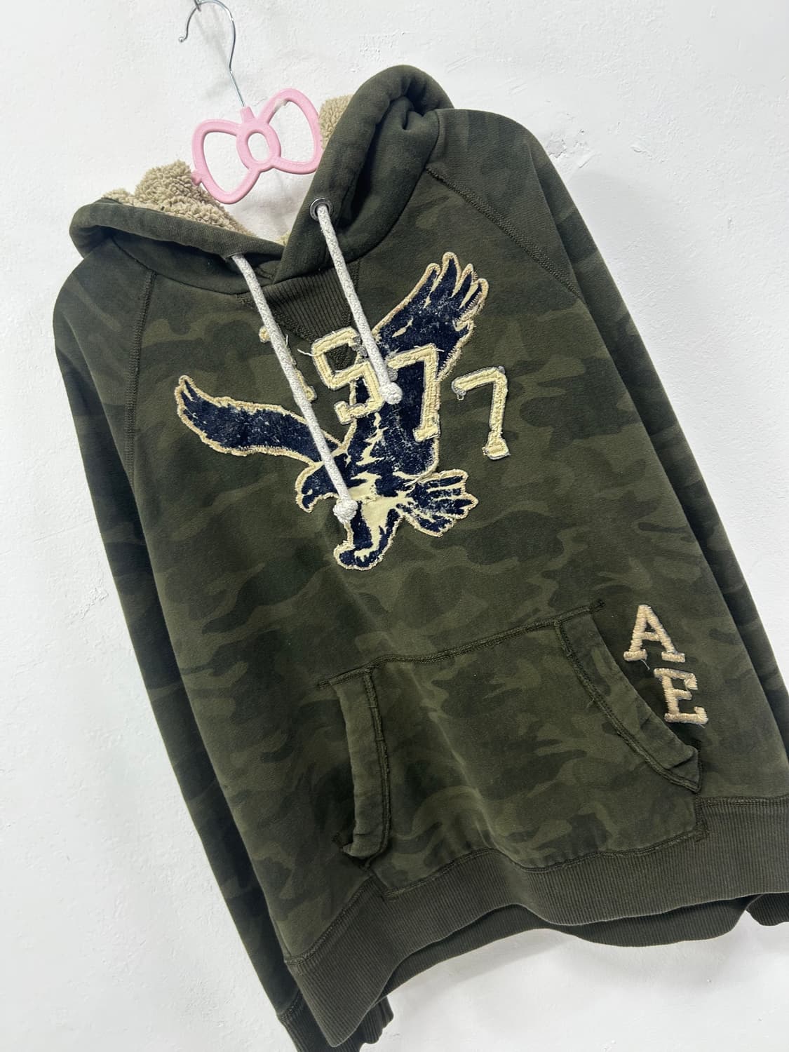 [AMERICAN EAGLE] 아메리칸 이글 카모 이글 후드티 상품이미지5