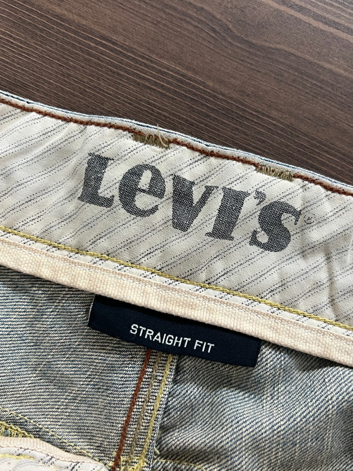 00s Levis 리바이스 701 스트레이트핏 데님 팬츠 상품이미지6