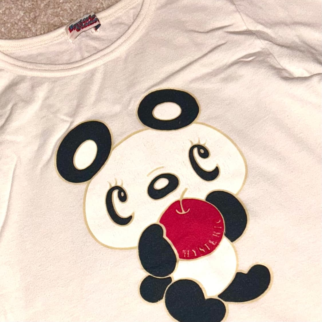 히스테릭글래머 판다 로고 롱슬리브 상품이미지2