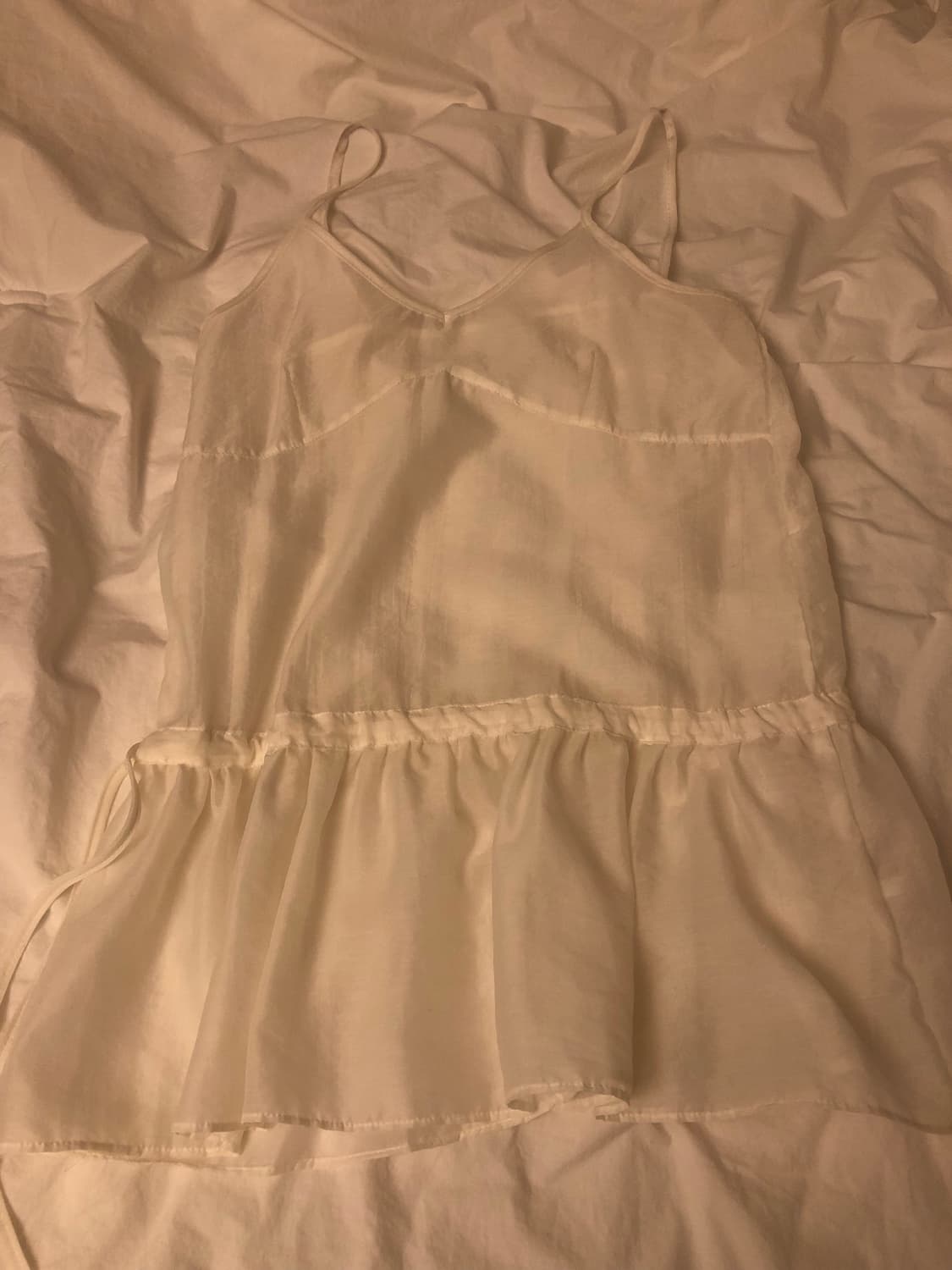 너의빈 레이어드 원피스 (white) 상품이미지1