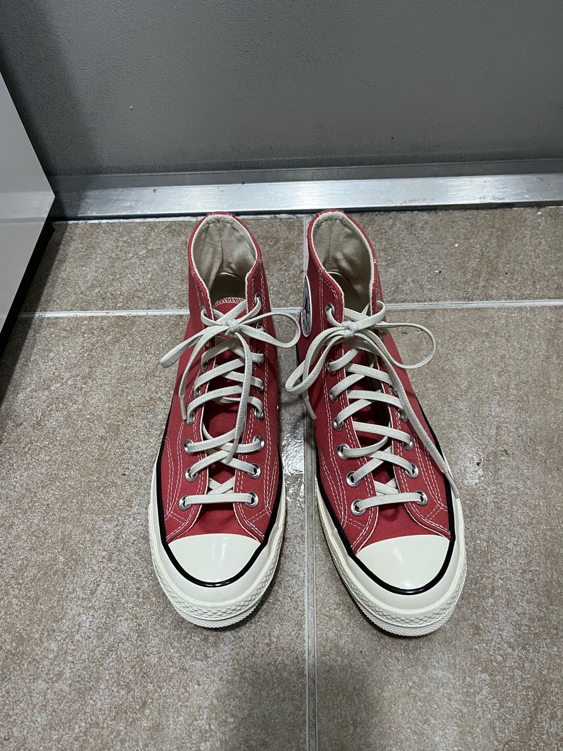 ‼️고무끈 포함) 컨버스 척테일러 70 하이 루바브파이 상품이미지2