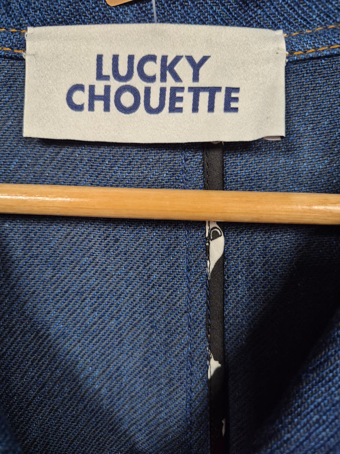 럭키슈에뜨 루즈 데님 원피스 상품이미지5