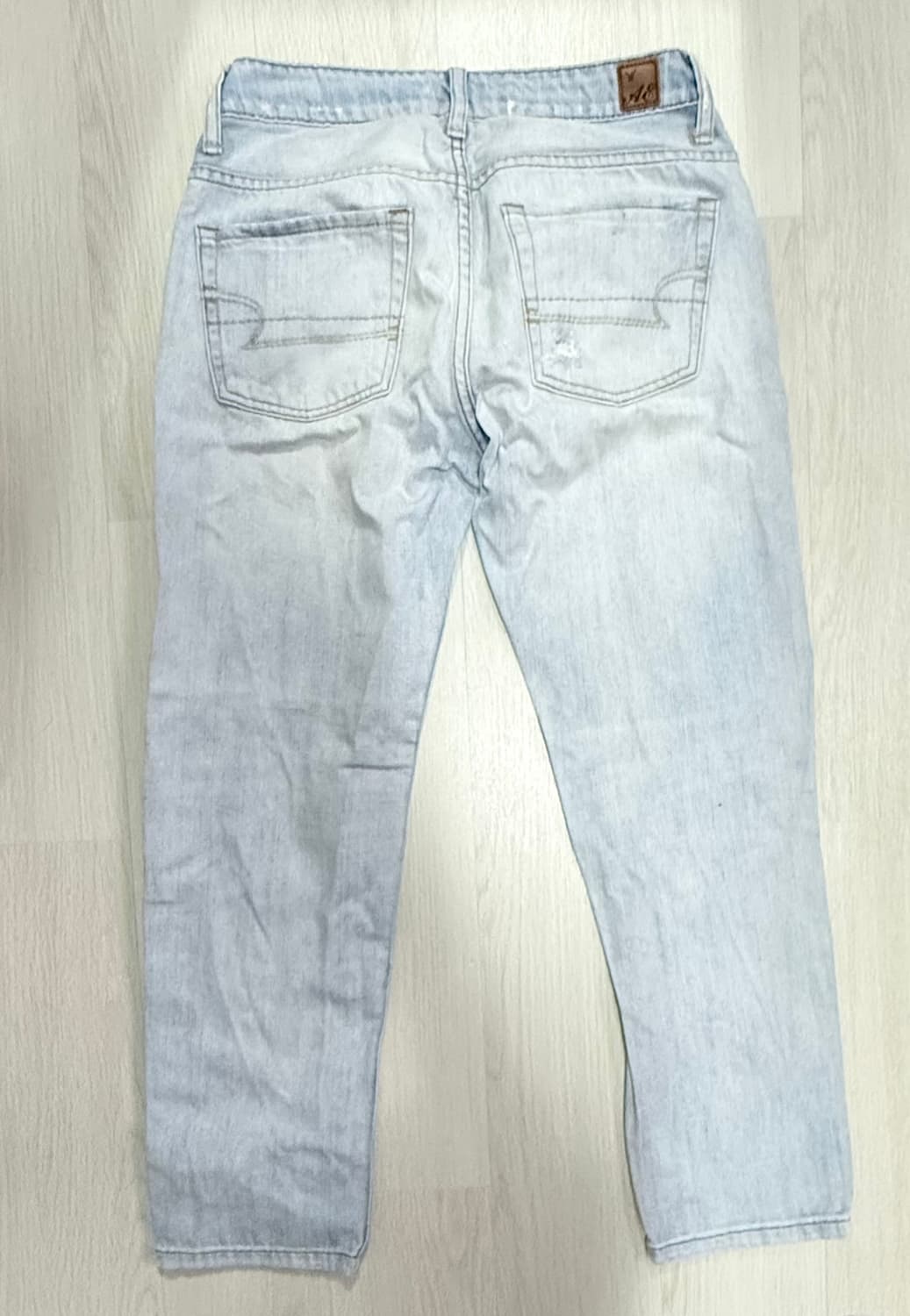 아메리칸이글 연청 데미지 청바지 상품이미지2
