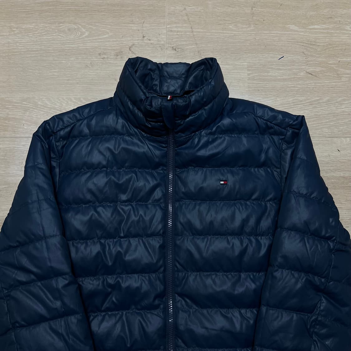 타미힐피거 스몰플래그 경량패딩 점퍼 [네이비] L/100 상품이미지2