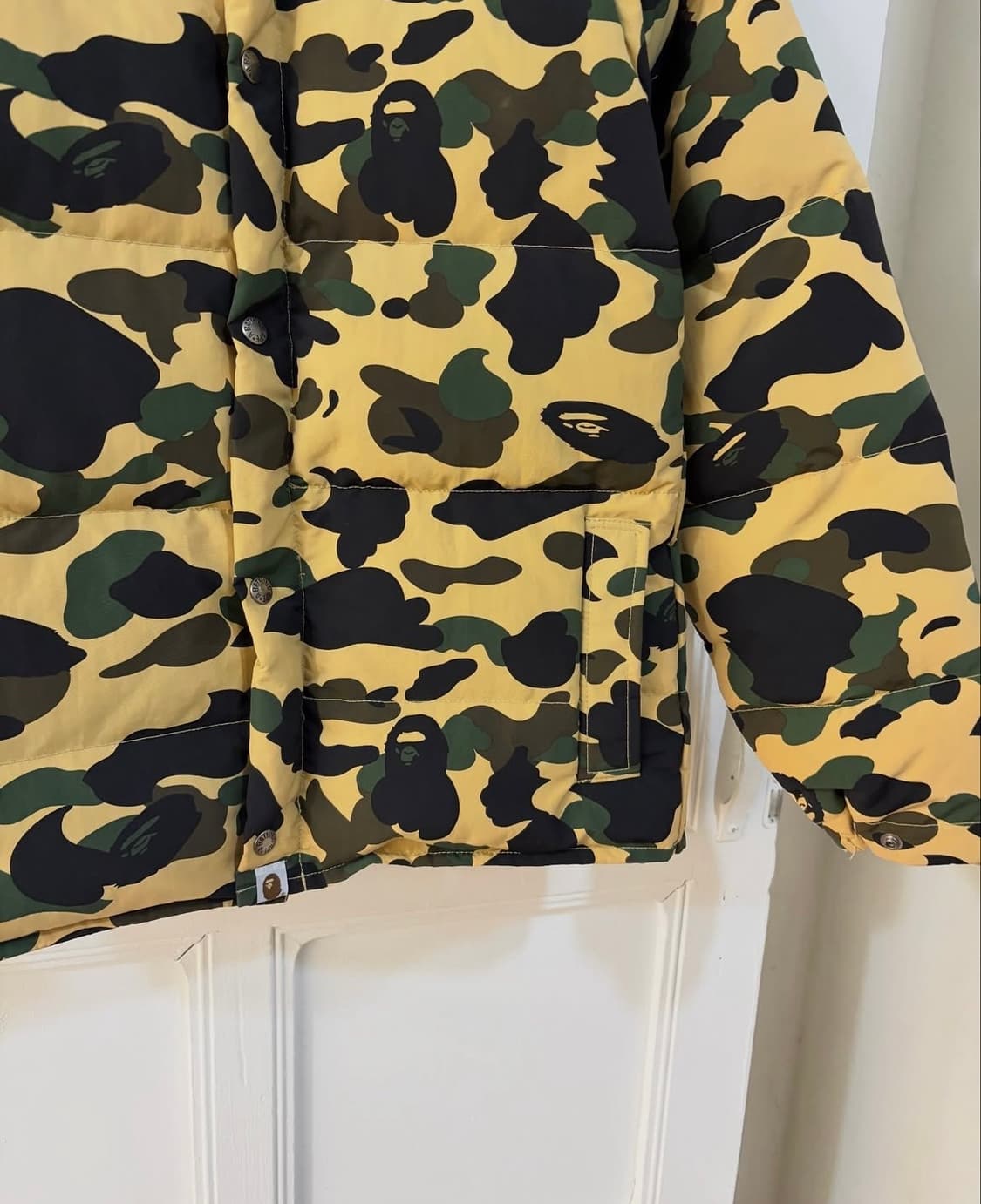 [무료배송]베이프 패딩 1st 카모 황계 상품이미지8