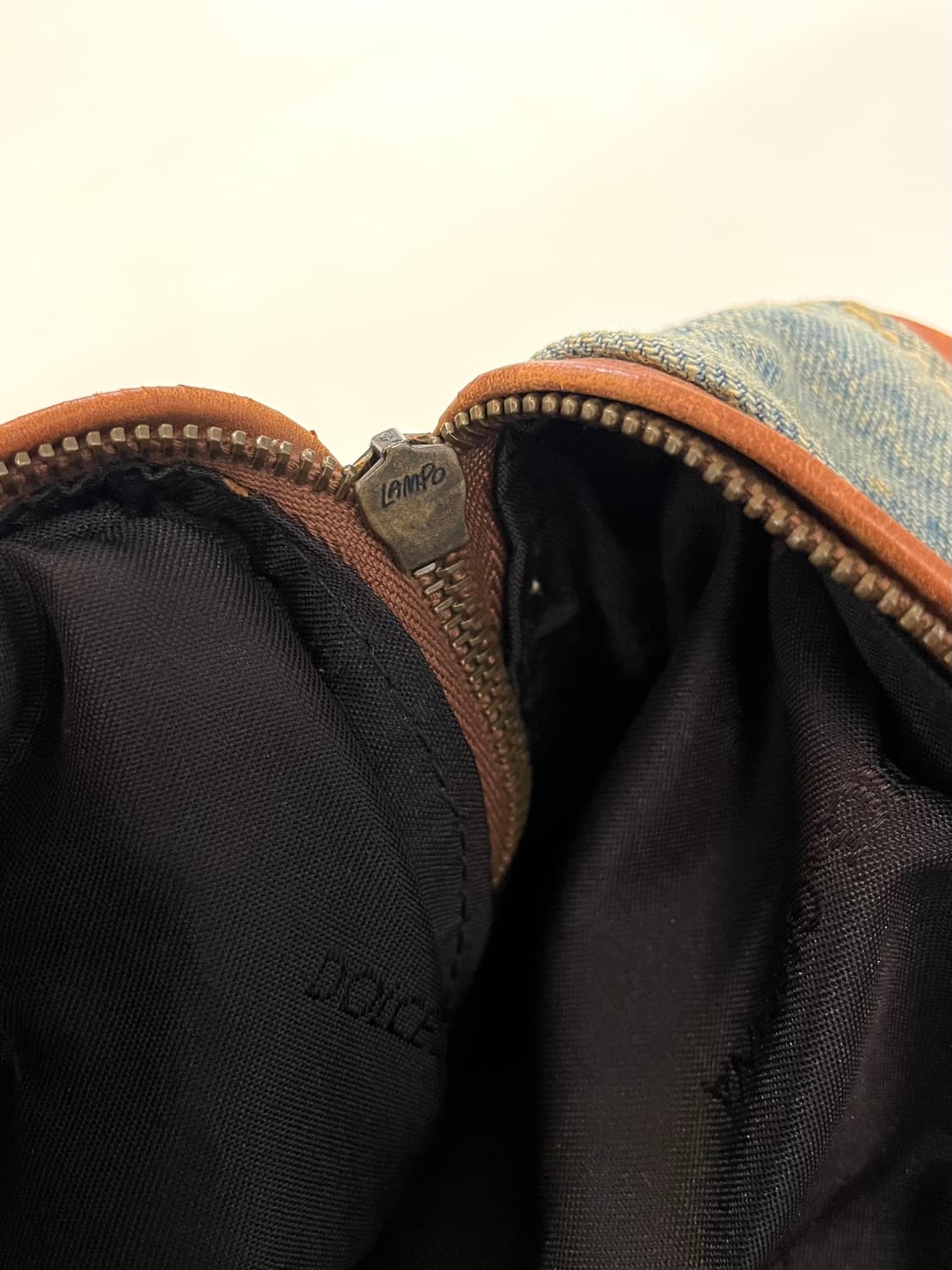 돌체앤가바나 98FW 아카이브 데님 패치백 상품이미지6