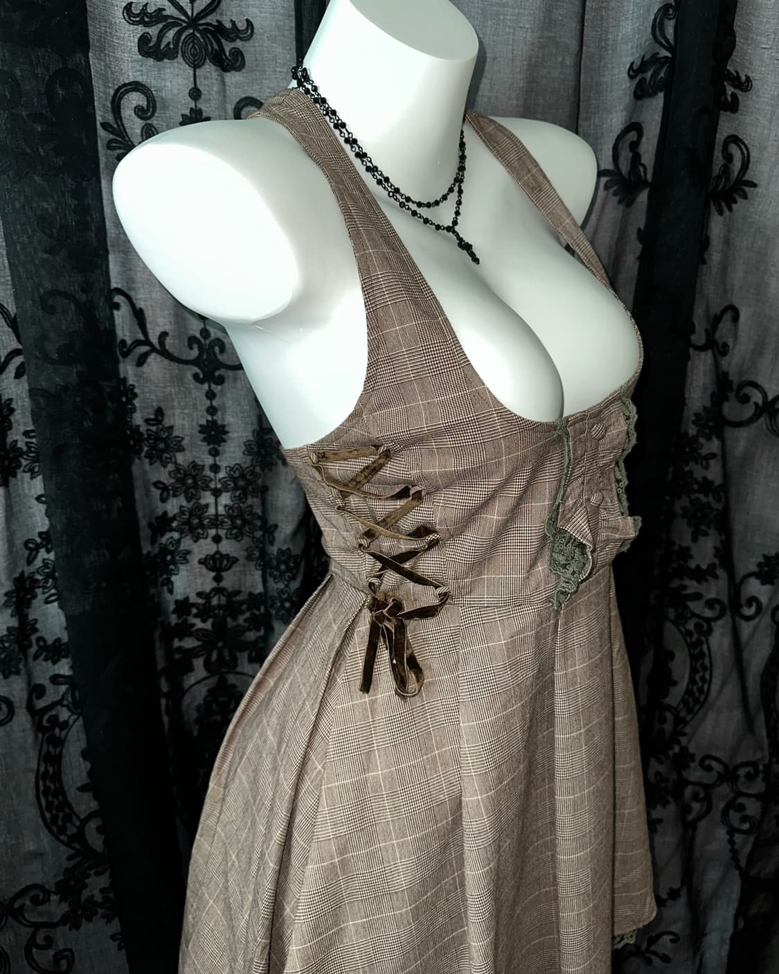 Ank Rouge suspenders corset dress 상품이미지2