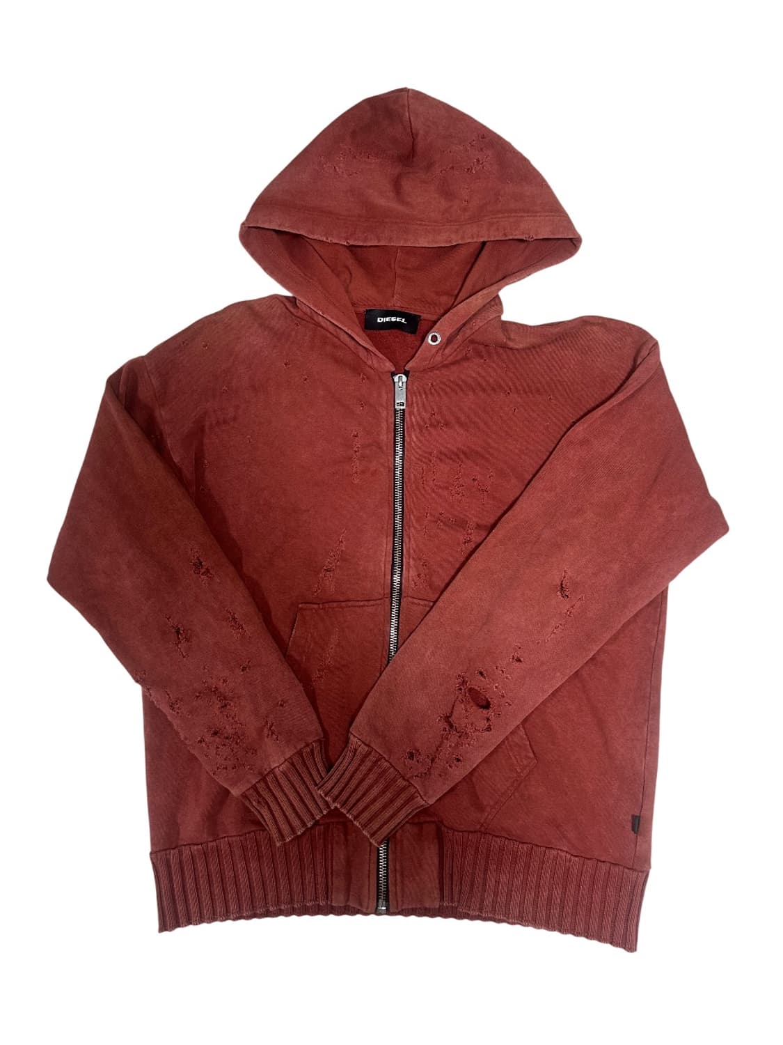 디젤 데미지 후드집업 상품이미지1