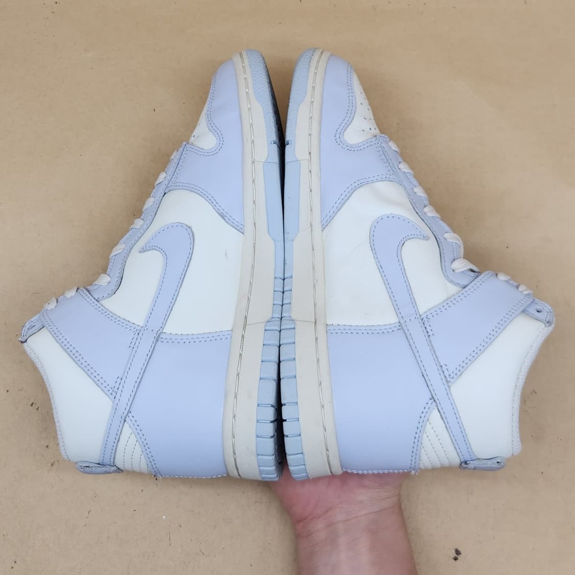 나이키 덩크 하이 풋볼 그레이 여성하이탑230 상품이미지5