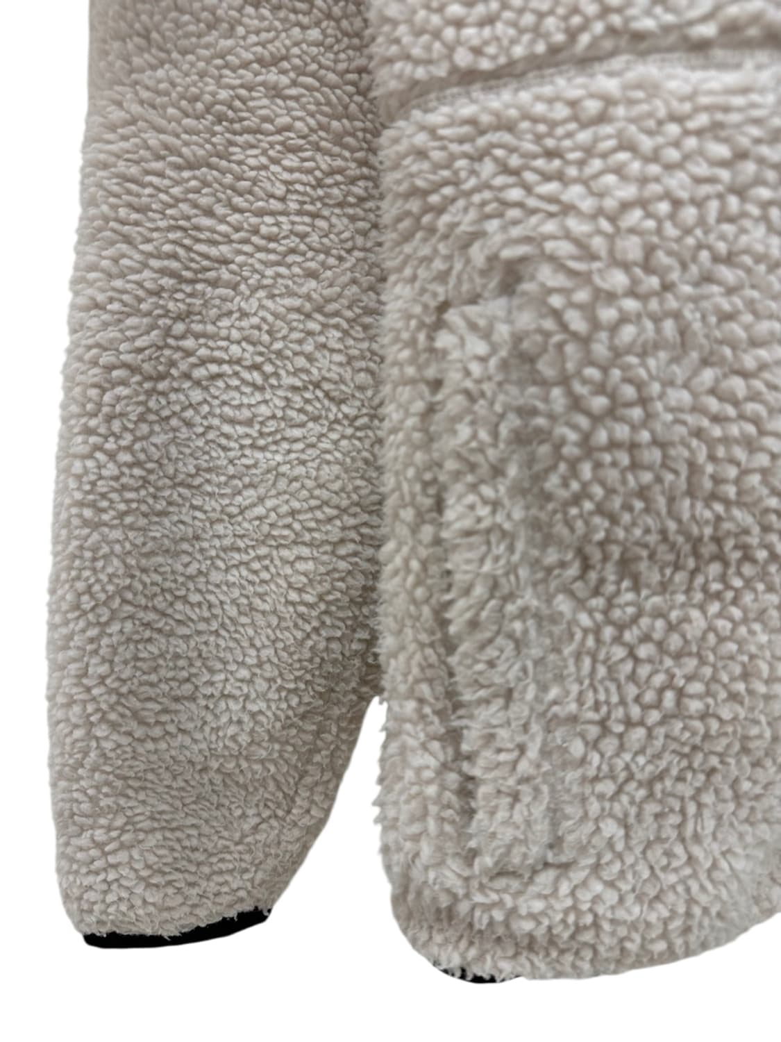 내셔널지오그래픽 뽀글이 플리스 후리스 후드집업 아이보리 (L) 상품이미지5