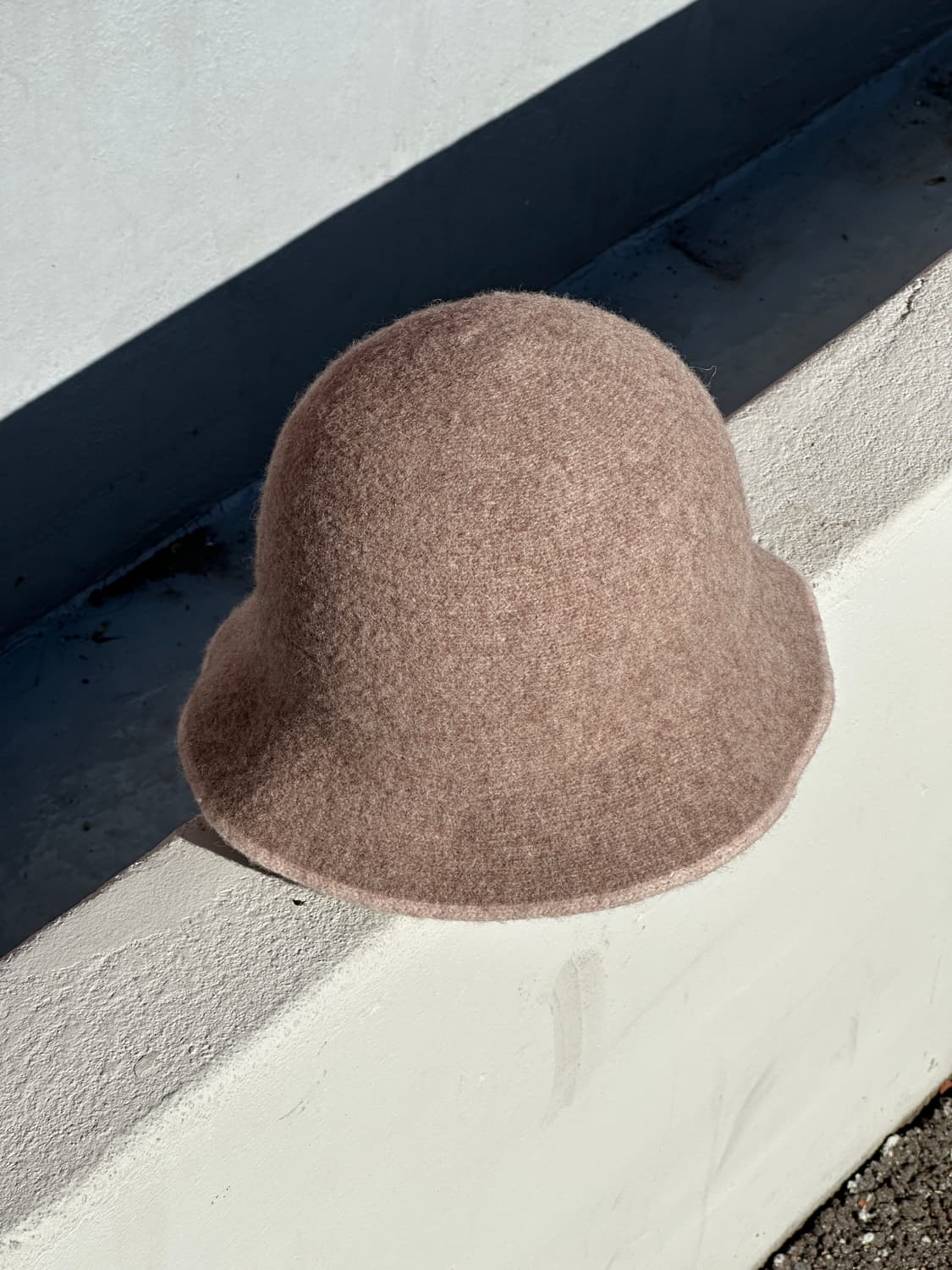 [M-L] 베라왕 오트밀 베이지 울 버킷햇 모자 상품이미지1