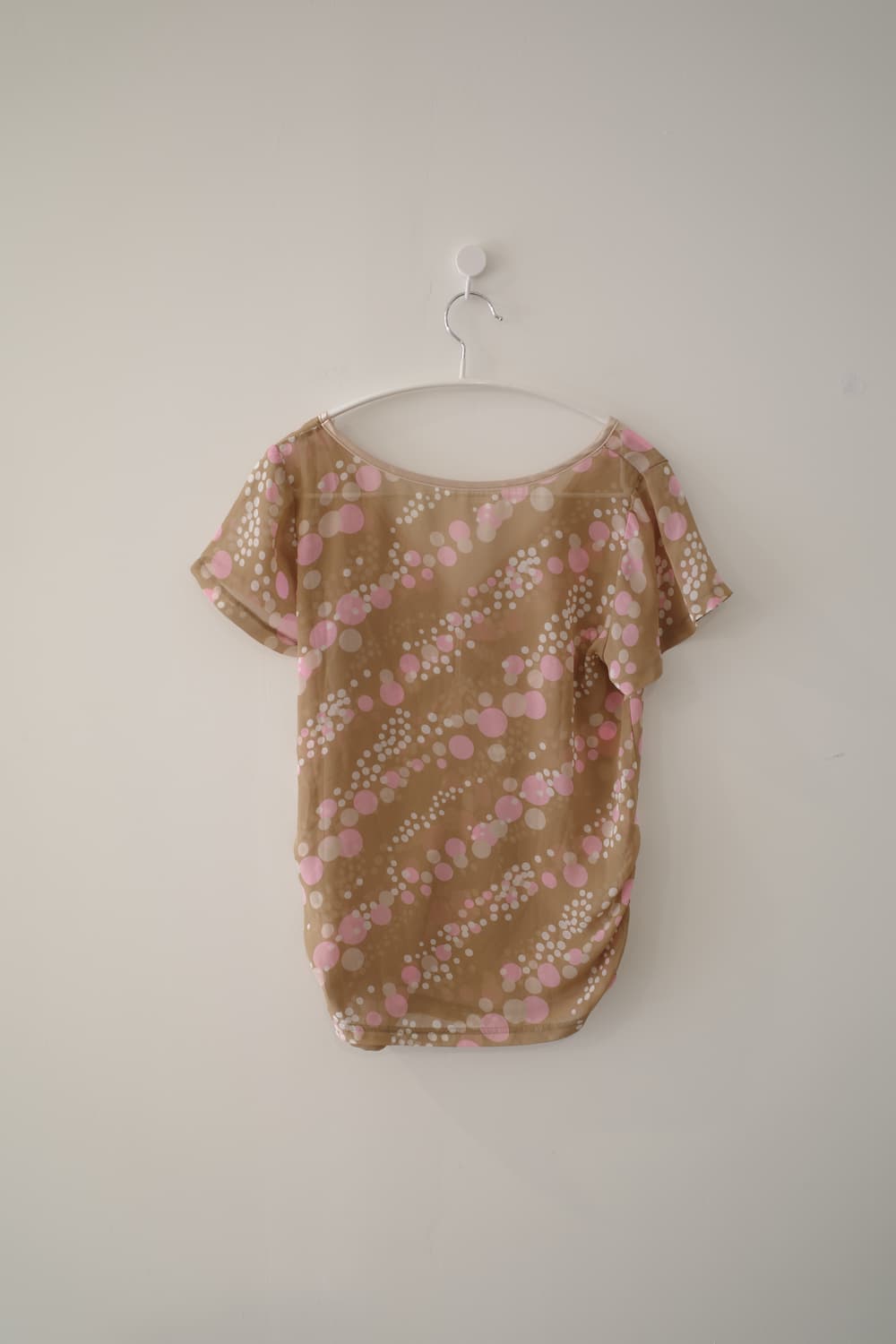 Dot see-through T-shirt 상품이미지7