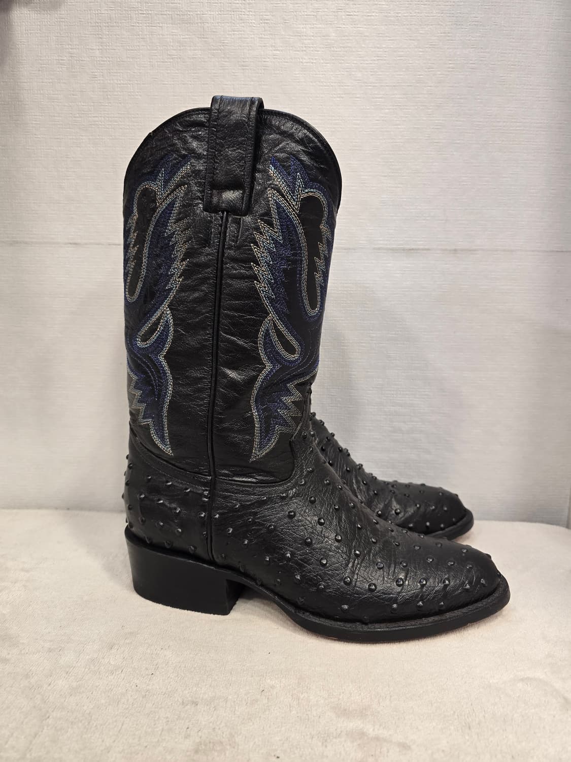 Red river 남성용 블랙 웨스턴 카우보이 부츠 250 상품이미지3