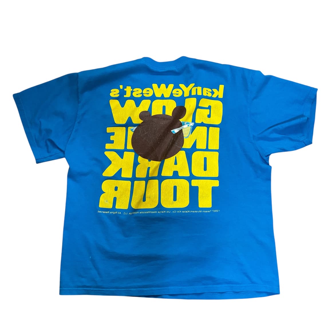 00s 칸예 투어 머천 티셔츠 빈티지 상품이미지2