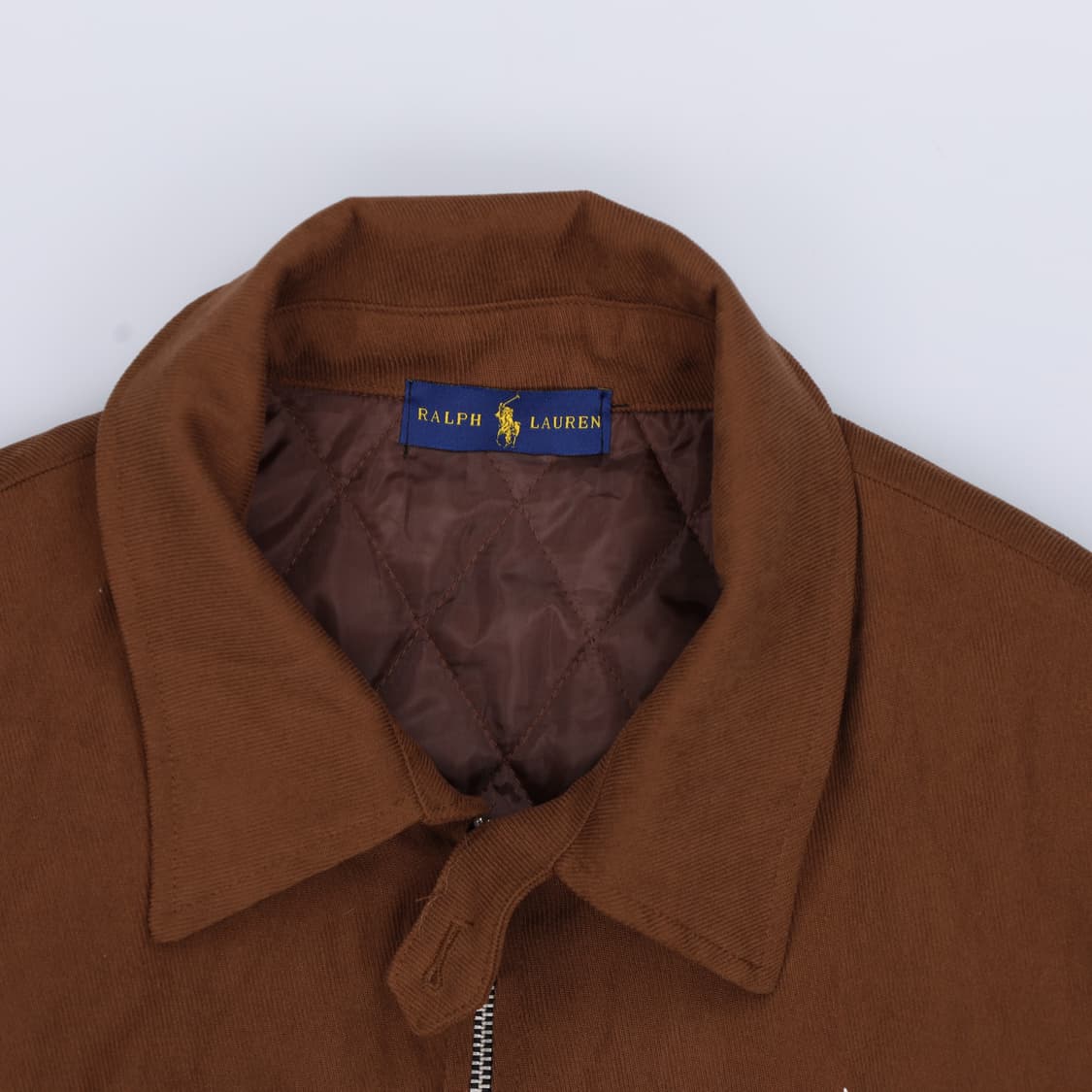 실측확인 폴로 누빔안감 스웨이드 자켓 0402H1 상품이미지3